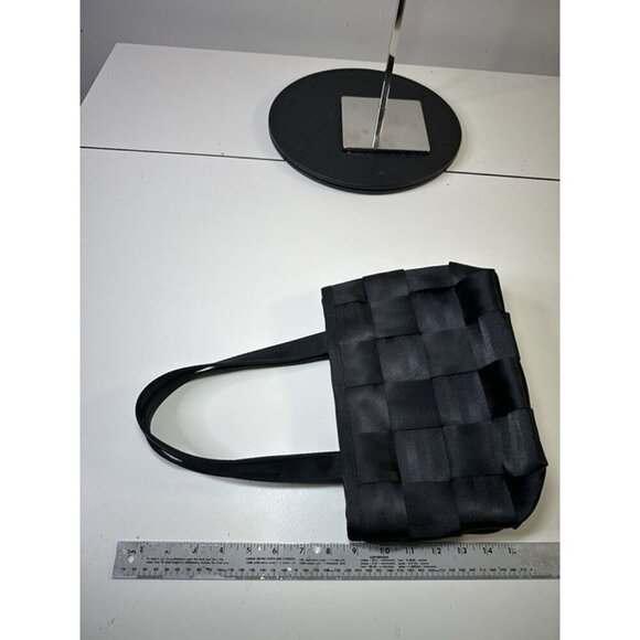 Harvey's Black Seatbelt Tote Bag - Picture 2 of 9